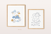 Cute dinosaurs, an Animal Illustration by tata_ota (Thumbnail 7 of 12)