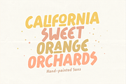 Sweet Orange - Hand-painted Sans, a Handwritten Font by Harmonais Visual (Thumbnail 1 of 10)