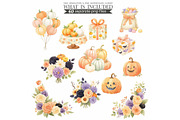 Silly Goose Halloween Clipart, an Illustration by CharmClipart (Thumbnail 6 of 8)