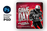 Game Day Football Flyer, a Flyer Template by Artonix (Thumbnail 2 of 3)