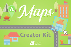 Illustrated Map Creator Kit Affinity