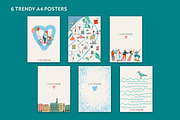 Illustrated map of St. Petersburg, a Person Illustration by Dina_Ruzha (Thumbnail 7 of 10)