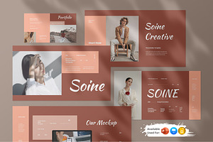 Soine Creative Presentation Template, a Presentation Template by Analogous Temp