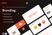 FOXY - Branding & Style Guide, a Branding & Logo Template by Ofspace Digital Agency (Thumbnail 1 of 5)