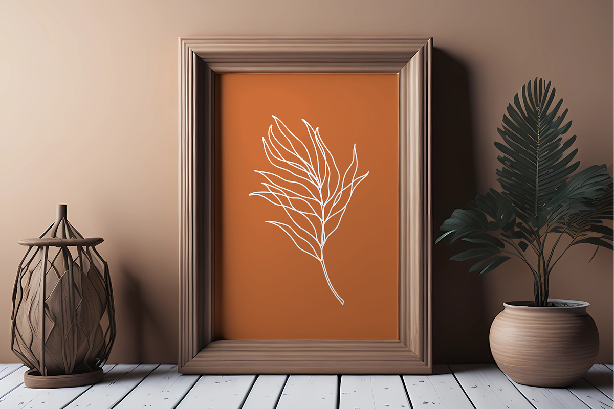 Minimalist Frame Mockup, a Print Template by Ali's Designs (Photo 4 of 5)