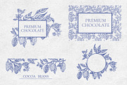 Cocoa leaves&beans vector clipart, an Illustration by Lidia's watercolor world (Thumbnail 6 of 6)