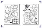 12 MAZES (activity pages), an Education Illustration by Bonfloret Studio (Thumbnail 7 of 7)