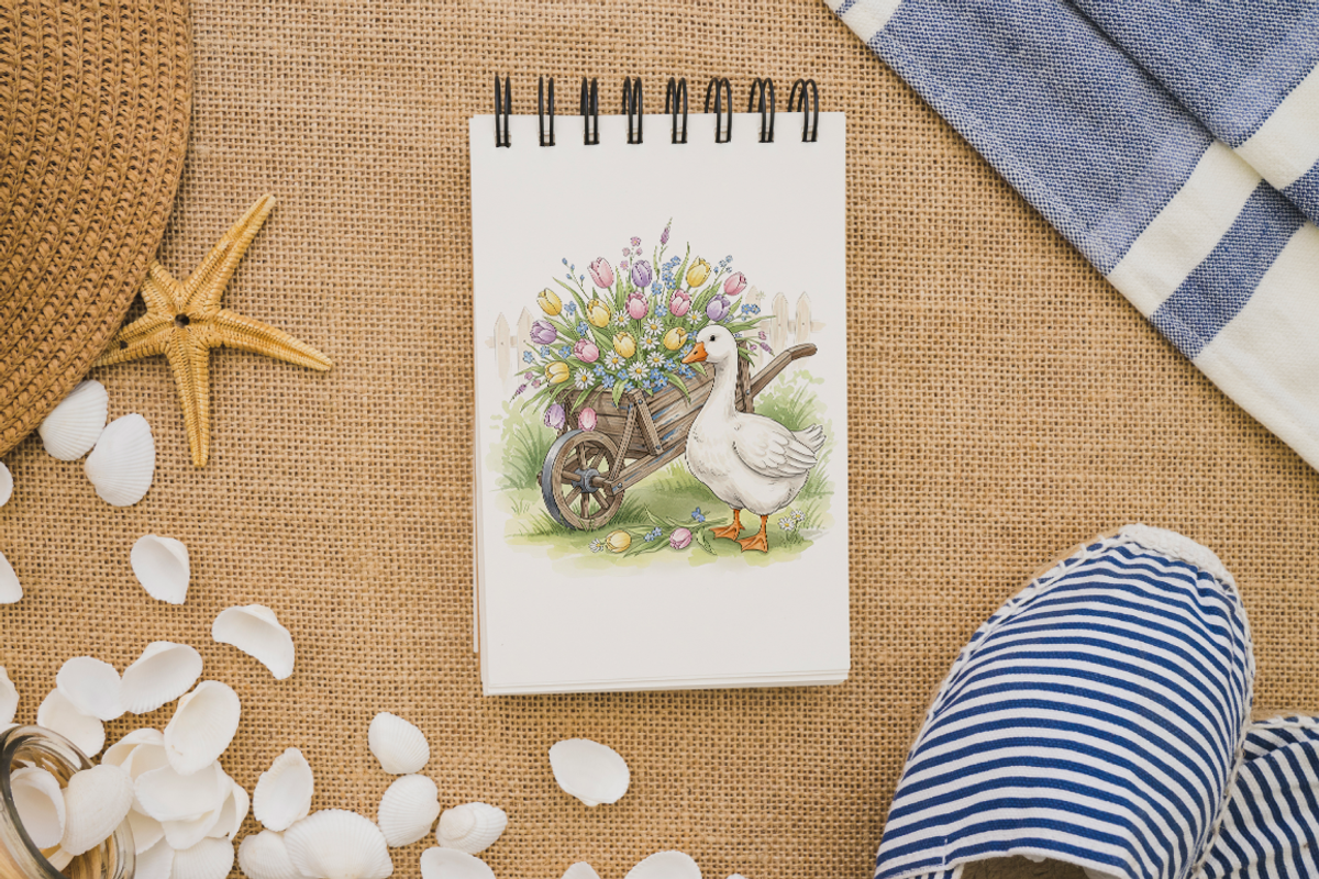 Spring Easter Flowers Clipart PNG., an Object Illustration by KennedyStudio (Photo 4 of 5)