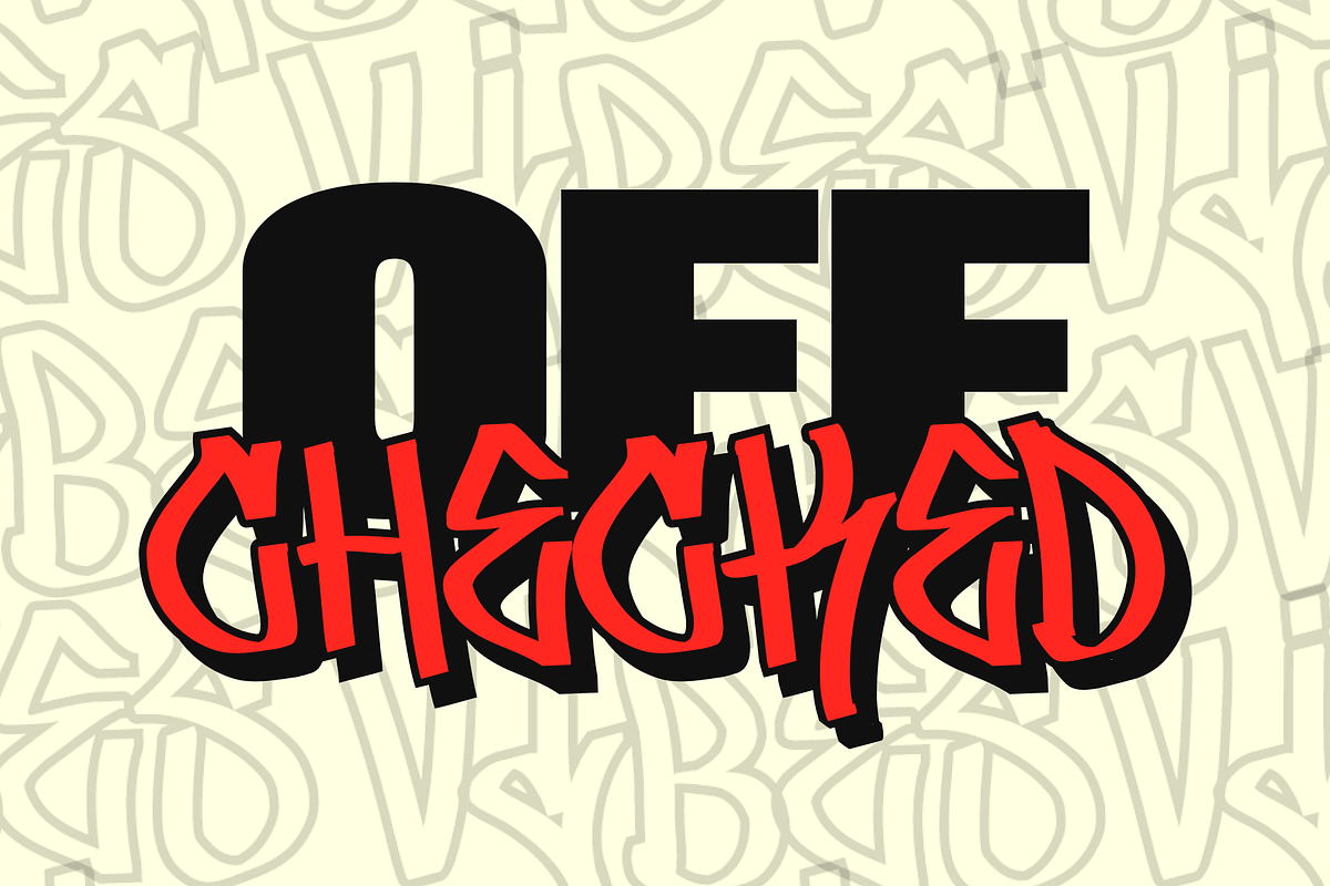 Lickos Graffiti Typeface, a Handwritten Font by Fitrah Type (Photo 5 of 11)