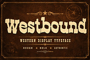 Westbound, a Script Font by Wow Magic (Thumbnail 1 of 3)