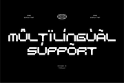 Exonyx - Futuristic Display Font, a Sans Serif Font by Typeagle (Thumbnail 2 of 7)