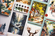 Watercolor Paper Mockup Layout, a Product Mockup by Custom Scene (Thumbnail 6 of 10)