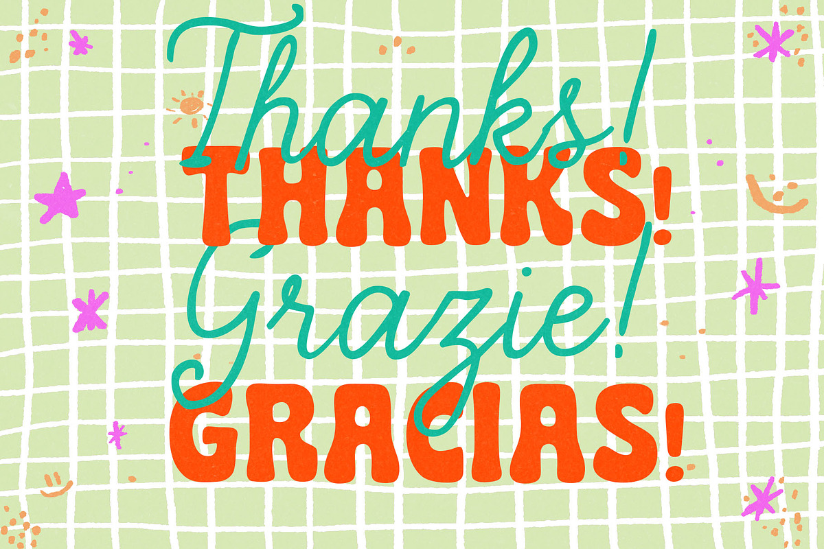 Chunky Kitchen Font Duo, a Handwritten Font by deadlock studio (Photo 14 of 14)