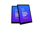 Tablet Device Mockup Template Set, an iPad Mockup by DesignRushMarket (Thumbnail 2 of 11)