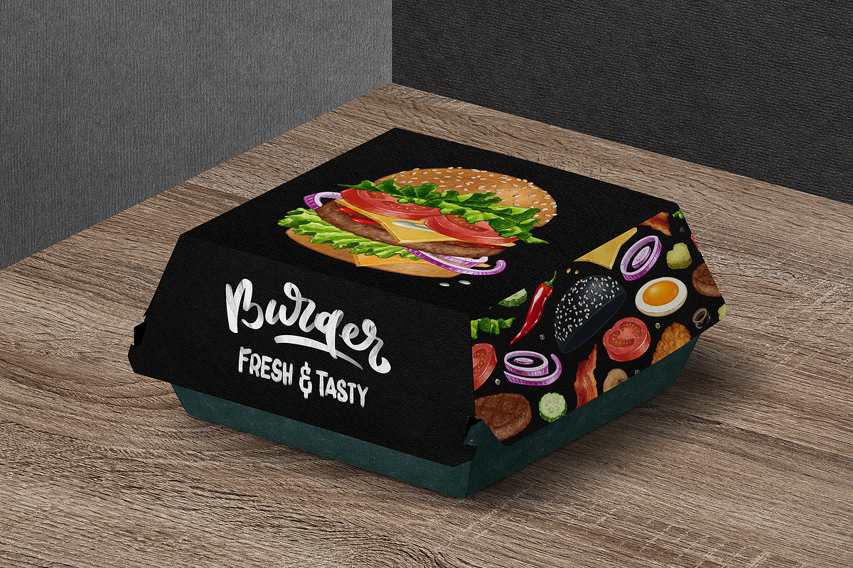 Burger Creator, a Decorative Illustration by Margo Miller (Photo 30 of 31)