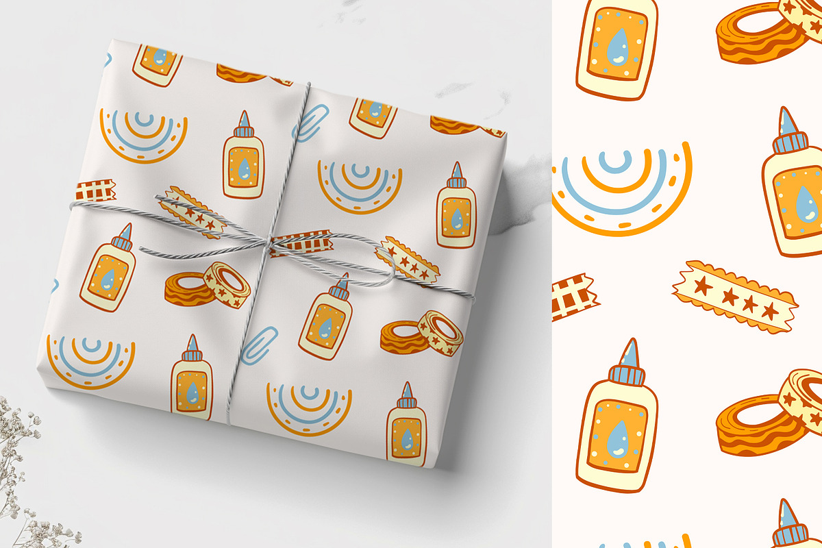 Back to School clipart patterns, an Education Illustration by Carpet Tapete Pretzel (Photo 11 of 18)