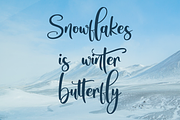 Snowtimes | A Bouncy Handwritten, a Script Font by Rissyletter Studio (Thumbnail 2 of 9)