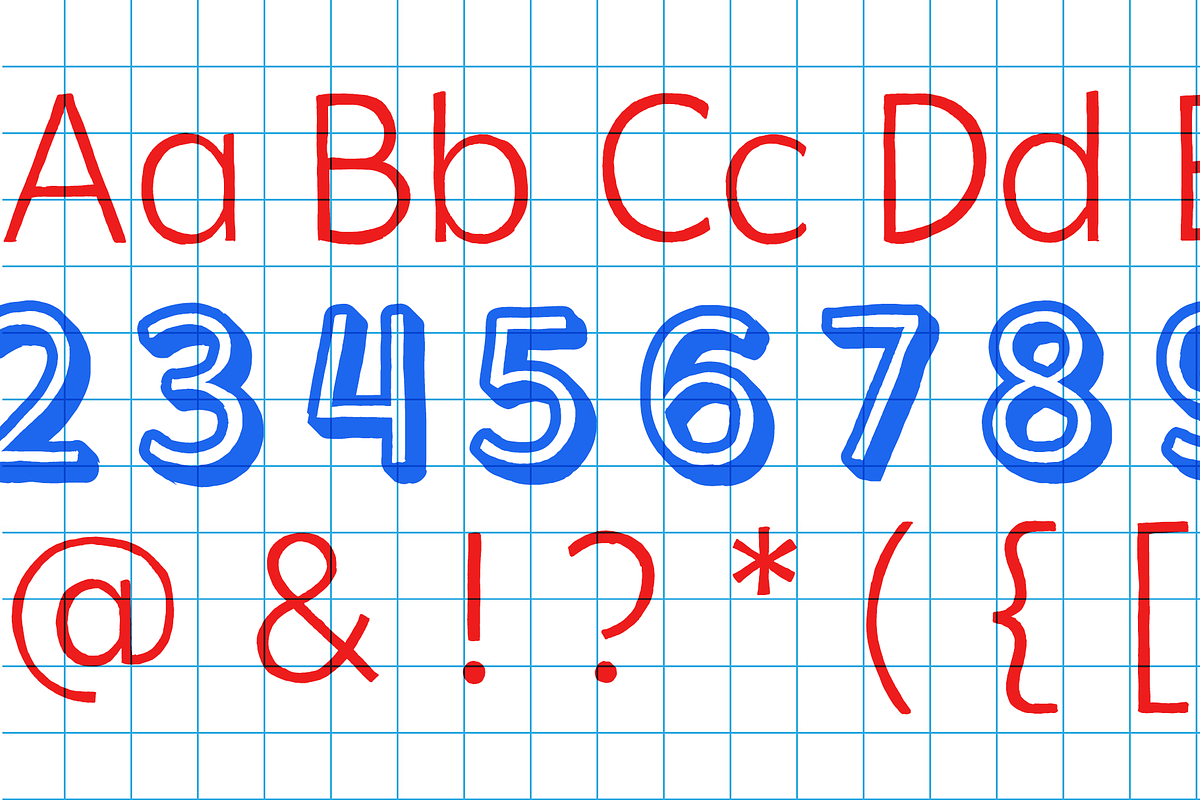 Tobi Handmade Light & Light 3D, a Handwritten Font by Rodrigo Typo (Photo 3 of 5)