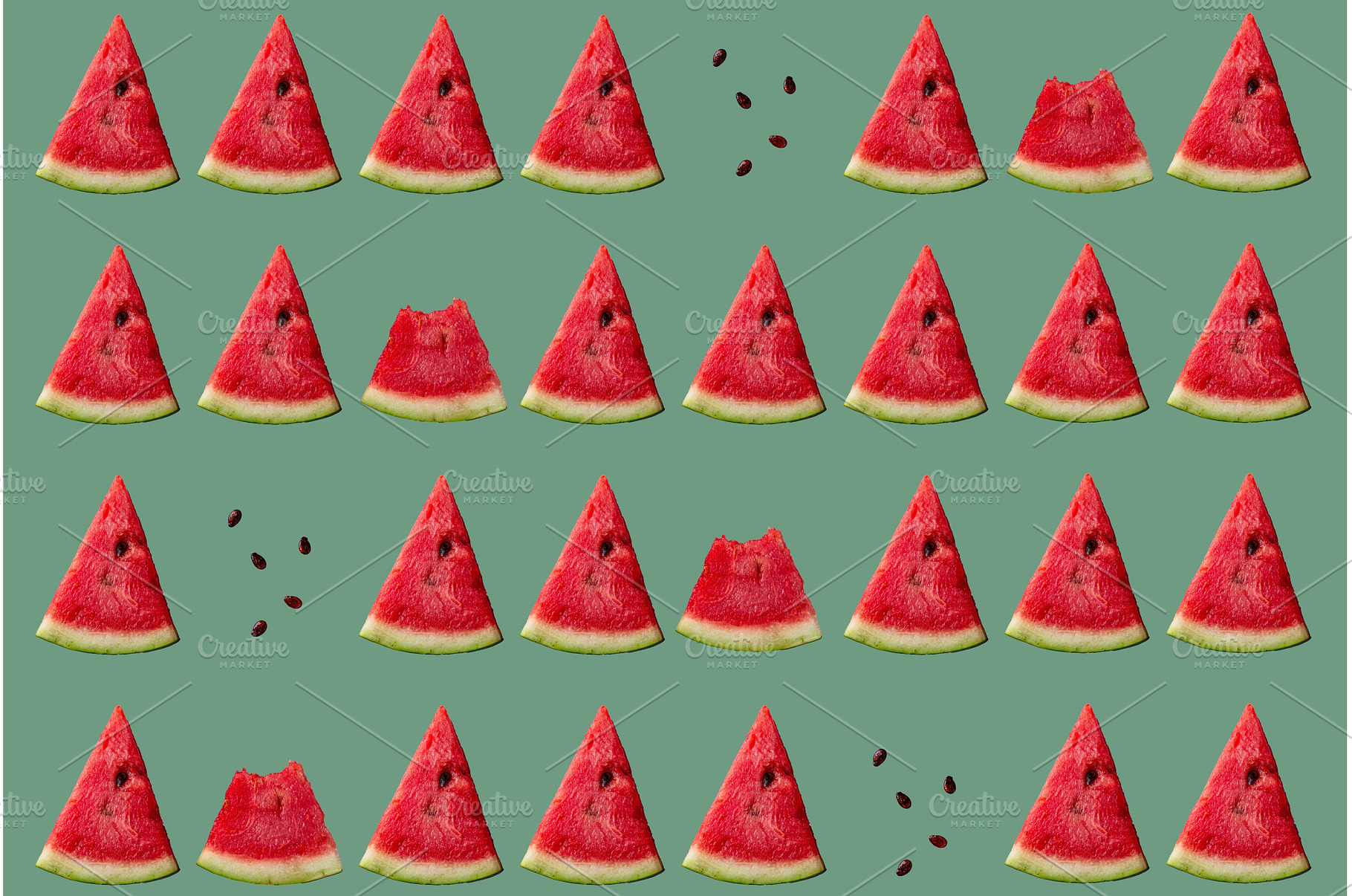 Fresh sliced watermelon isolated, a Food & Drink Photo by Yulia Furman