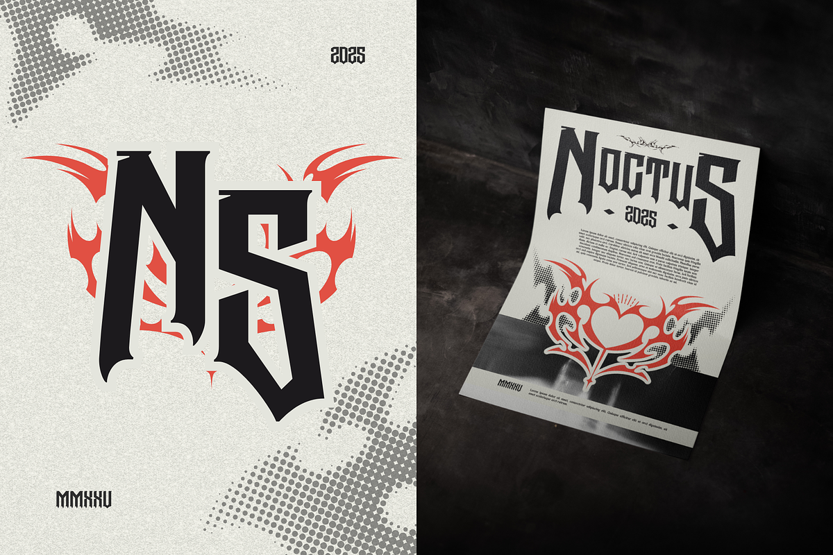 Graen Metal - Branding Logo Font, a Blackletter Font by Nirmana Visual (Photo 8 of 16)