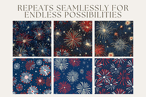 8 4th Of July Fireworks Patterns