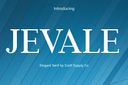 Jevale – Classic Serif, a Serif Font by Craft Supply Co. (Thumbnail 1 of 8)