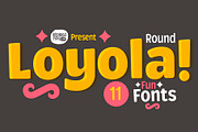 Loyola Round -50%, a Font by Rodrigo Typo (Thumbnail 1 of 7)