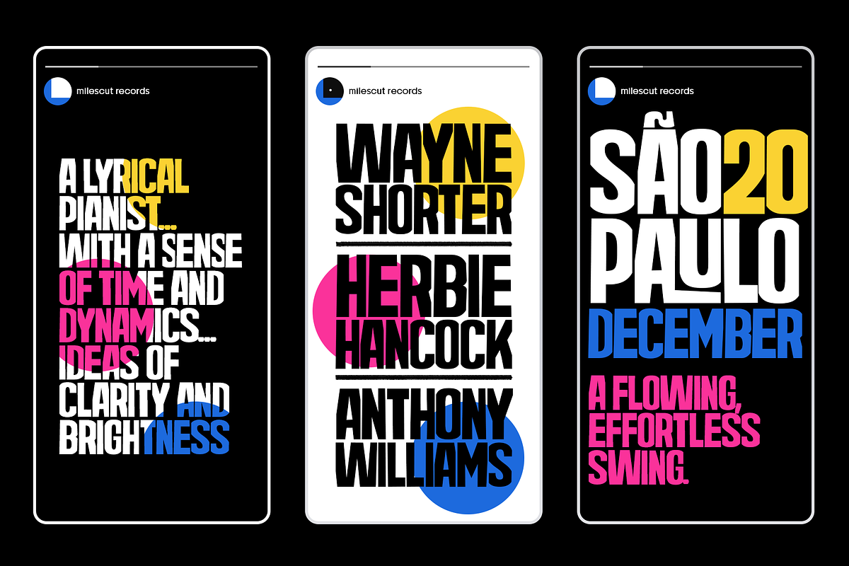 Milescut Display Font, a Sans Serif Font by Tipos Pereira (Photo 4 of 7)