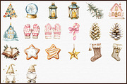 Aesthetic Christmas Clipart, an Illustration by Sublimation Artist (Thumbnail 3 of 6)