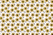 Sunflowers patterns, a Pattern Graphic by Lyolya Profitrolya (Thumbnail 2 of 5)