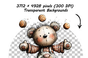 Valentine Farm Garden Animal Clipart, a Graphic by one-touch (Thumbnail 8 of 18)