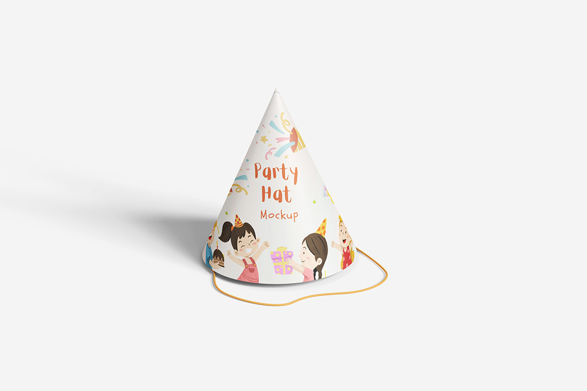 Party Hat Mockup, a Product Mockup by MrLetters (Photo 4 of 5)
