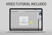 300 Geometric Premade Logo Bundle, a Branding & Logo Template by XpertgraphicD (Thumbnail 10 of 63)