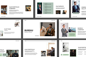 Bureau Google Slide Template