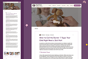 Kids Clinic - Wix Studio Website, a Wix Template by Kitteeh (Thumbnail 9 of 11)