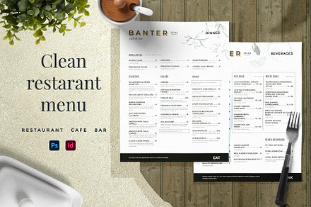 Restaurant Menu, a Flyer Template by BigWeek