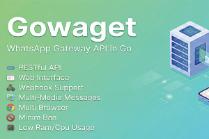Gowaget Whatsapp Gateway Client, a HTML Template by TheFastest