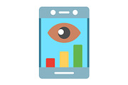 Vision Flat Icon, a Duotone Icon by Pexelpy (Thumbnail 1 of 2)