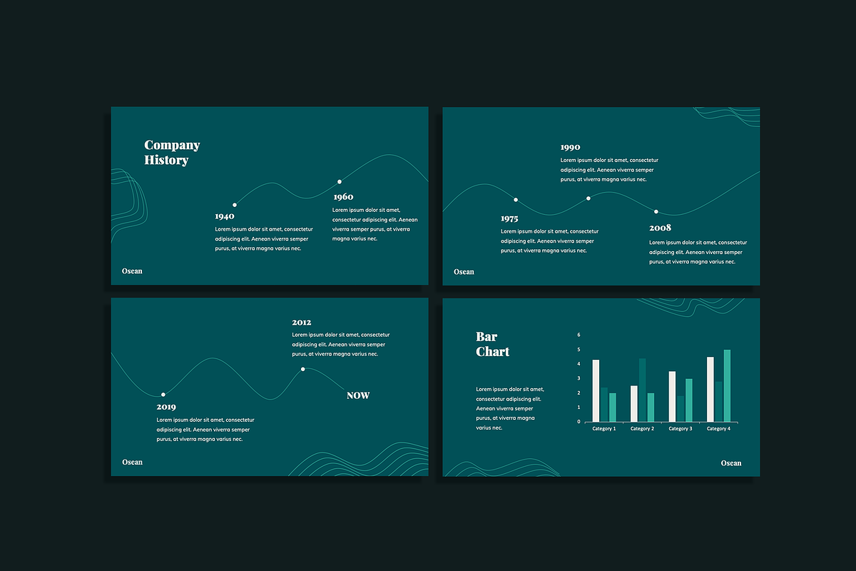 Osean - Powerpoint Template, a Presentation Template by Pixelz Studio (Photo 7 of 10)