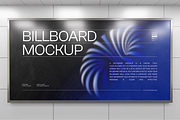 Indoor Billboard Mockup, an Advertising Mockup by graphicsauce (Thumbnail 2 of 4)