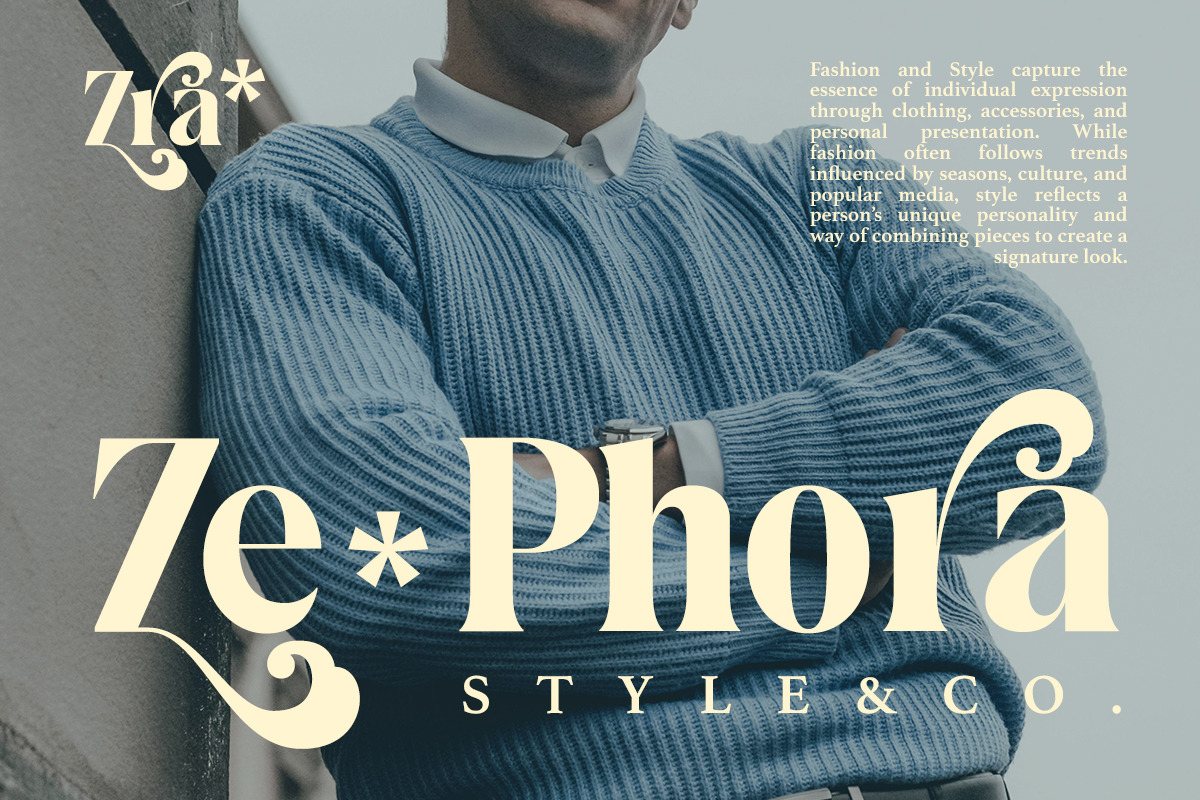 Ralite - Modern Serif Display Font, a Serif Font by Afkari Studio (Photo 3 of 12)