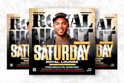 Royal Night Party Flyer Design, a Flyer Template by Shajib Shikder (Thumbnail 2 of 2)