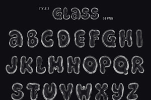 3D Bubble Type Letters And Numbers