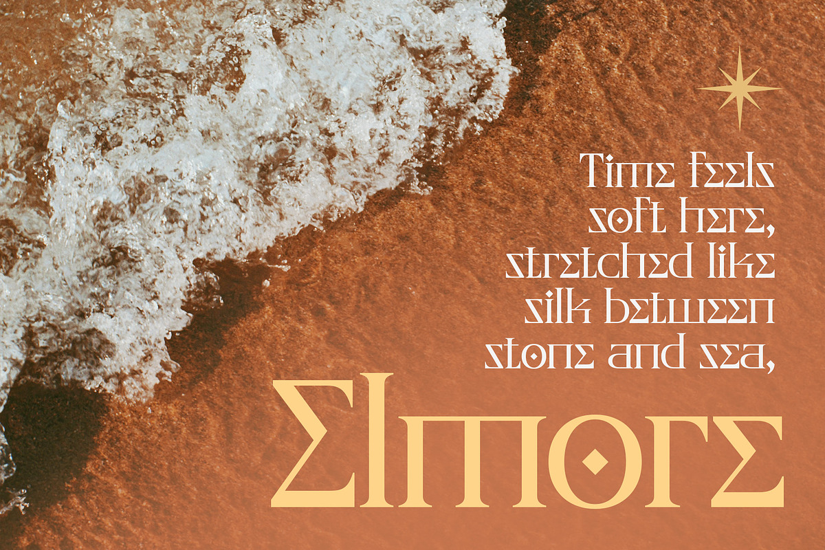 CS Elmore – Ancient Greek Font, a Serif Font by Craft Supply Co. (Photo 7 of 8)