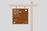 Real Estate Sign Mockup, an Advertising Mockup by Unerispace (Thumbnail 5 of 5)
