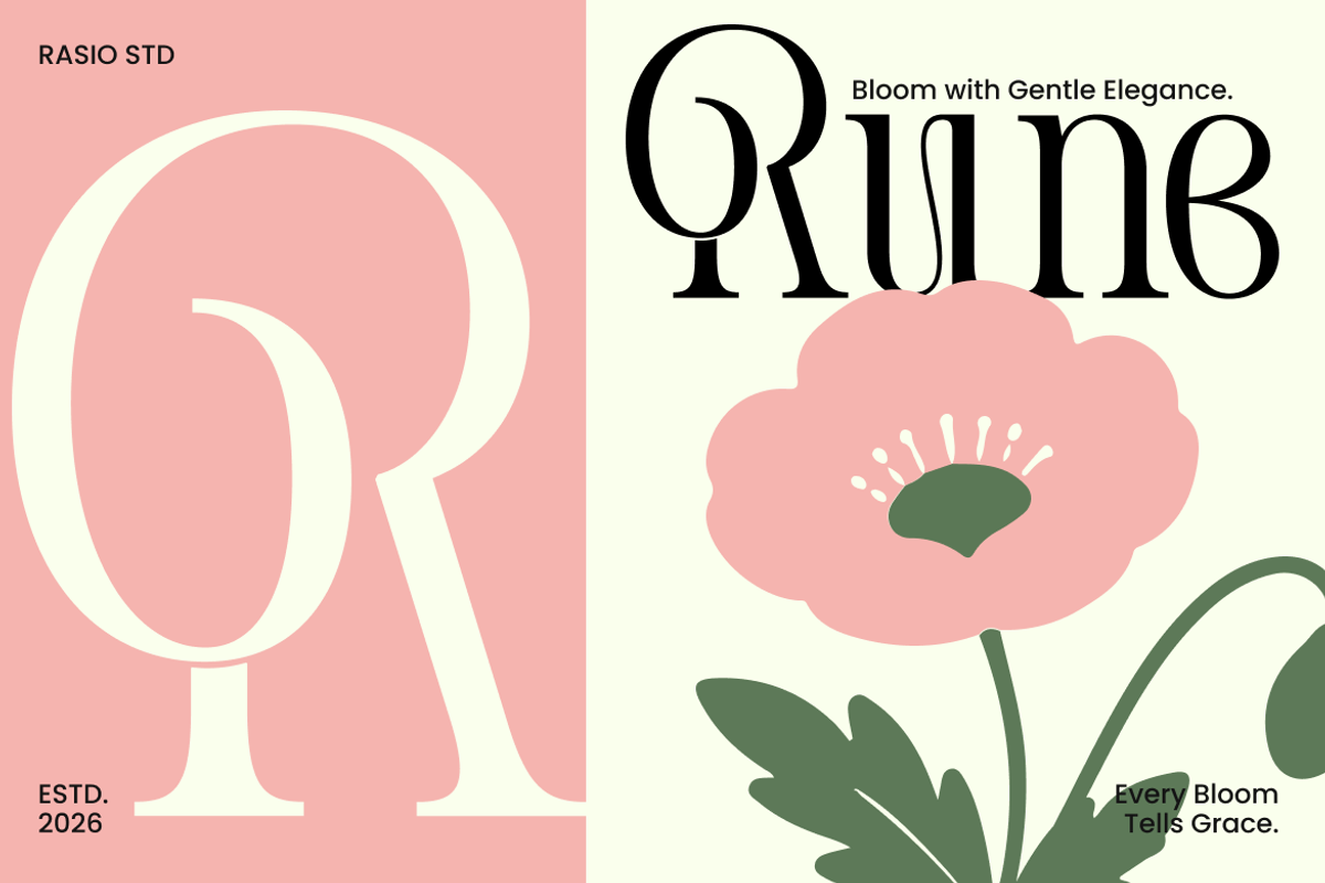 Pavelle Modern Editorial Serif Font, a Serif Font by Rasio Studio (Photo 4 of 9)