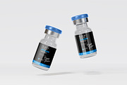 Vaccine Glass Vial Bottle Mockup Set, a Packaging Mockup by artBit Design Studio (Thumbnail 5 of 7)