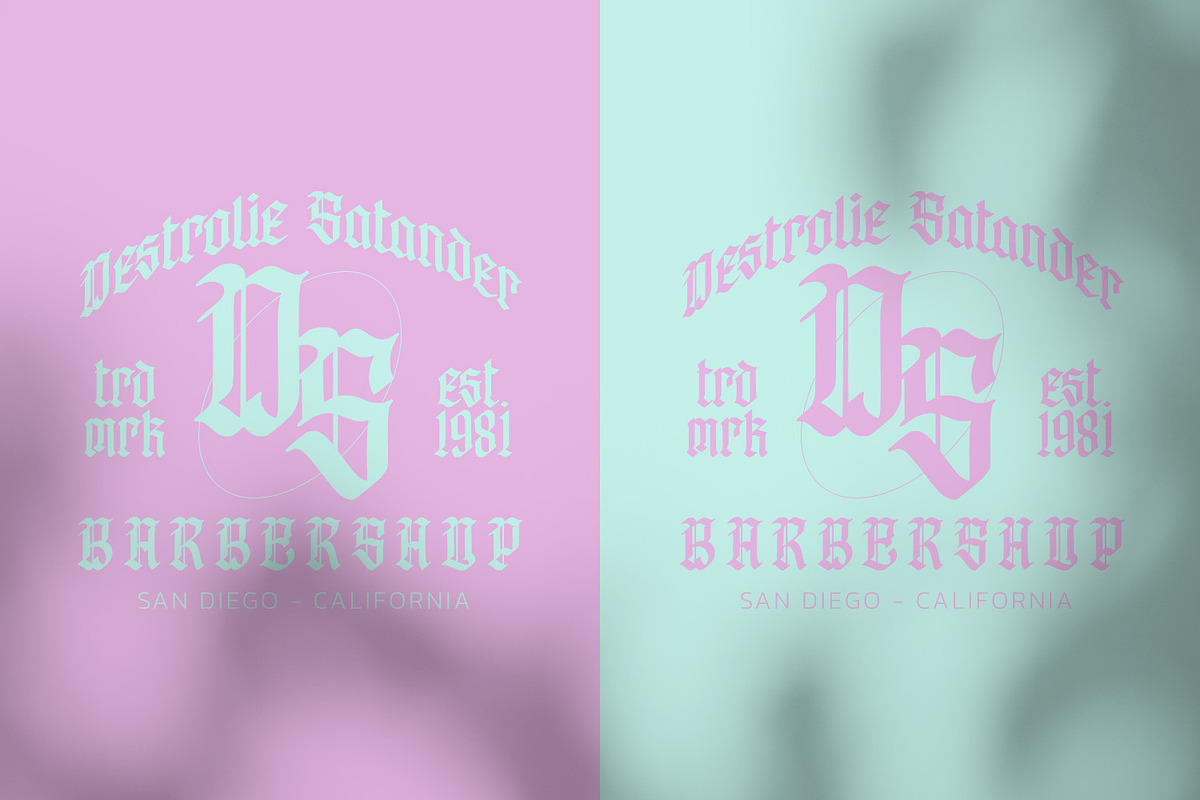 Milltown, a Blackletter Font by Vintage Division (Photo 8 of 10)