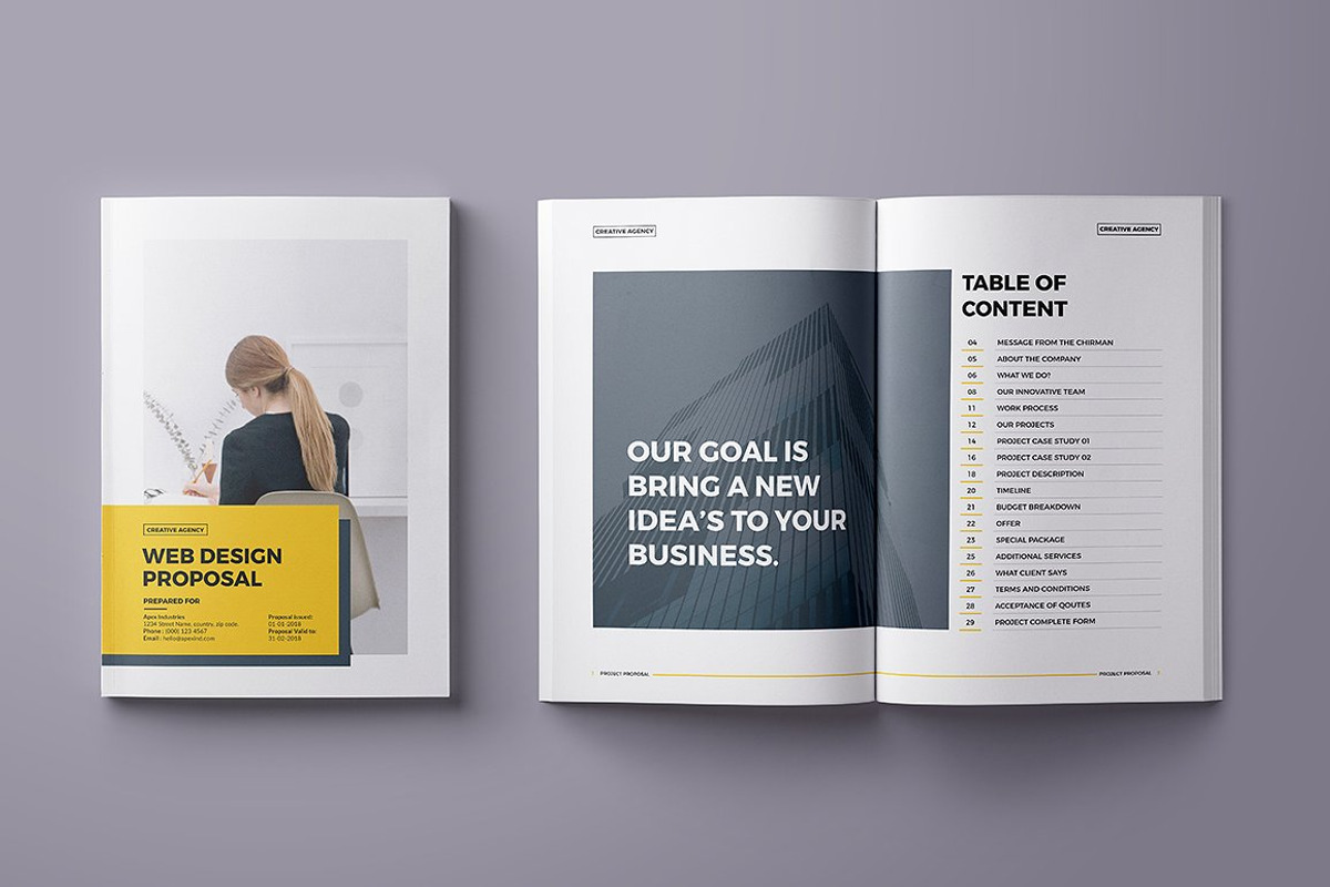 Proposal Bundle, a Brochure Template by GraphicsEgg (Photo 23 of 29)