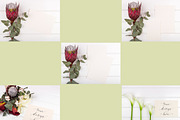 Set Mockups. FLOWERS, a Print Template by Mockups4you (Thumbnail 6 of 6)